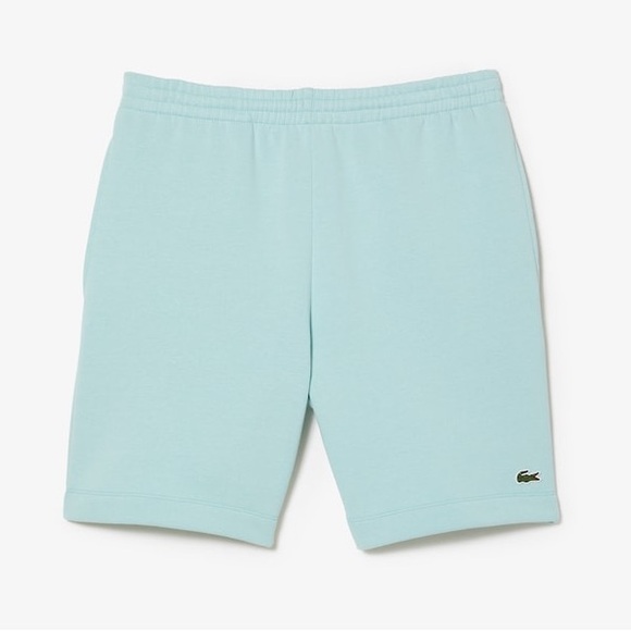 Lacoste Other - Lacoste Men’s Regular Fit Fleece Shorts – Aqua | Size Large | 8” Inseam
